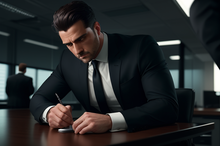 Salarié accompagné devant son patron</strong>