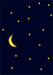 machovka dark night sky full of stars 150