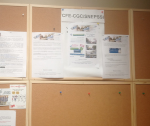 affichage dans les locaux à Boulogne